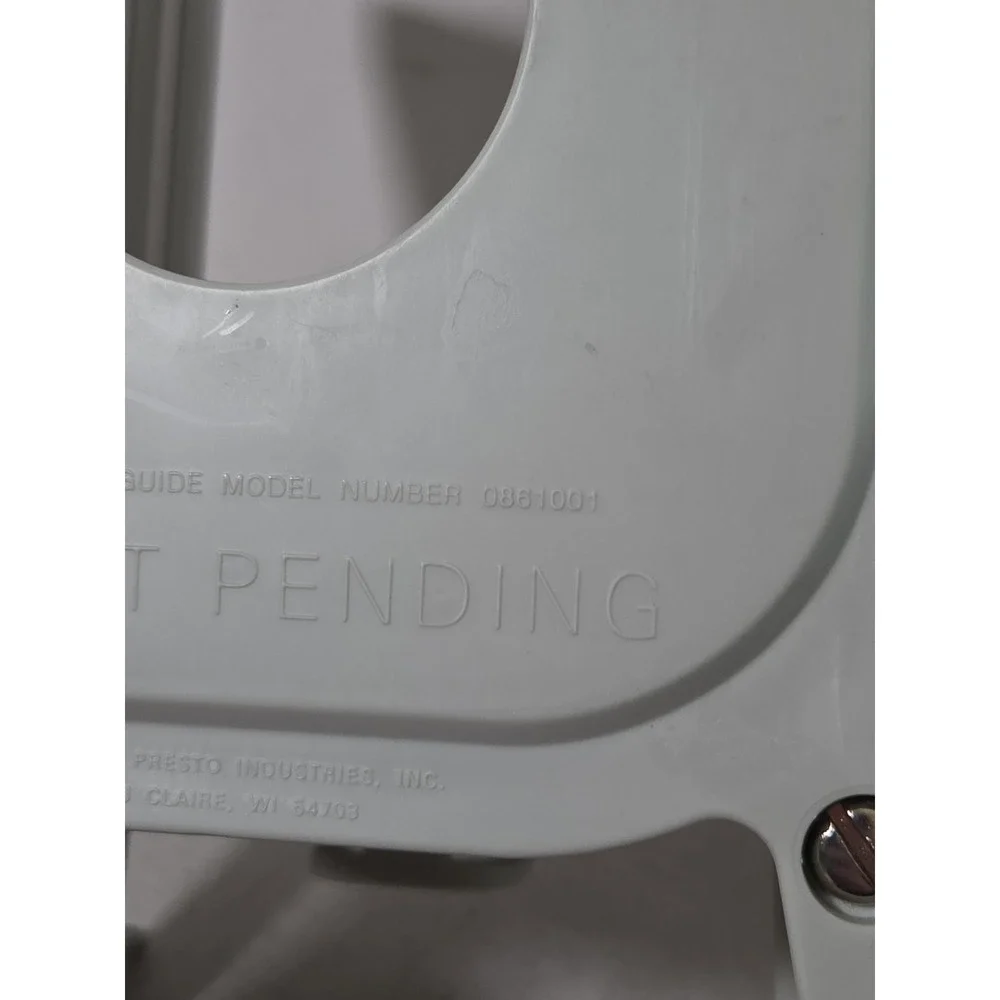 Vintage Presto Bread Slicing Cutting Guide Tool Plastic